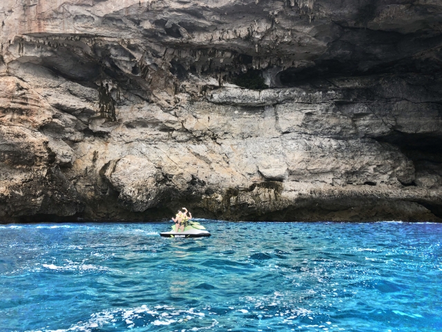  Jet ski dans la crique