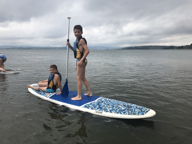 Paddle surf en el embalse