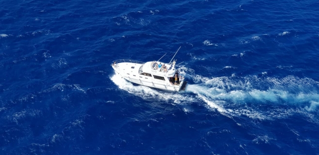  Fishing on our boat 
