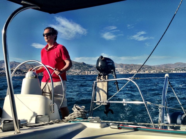 Al timón del velero