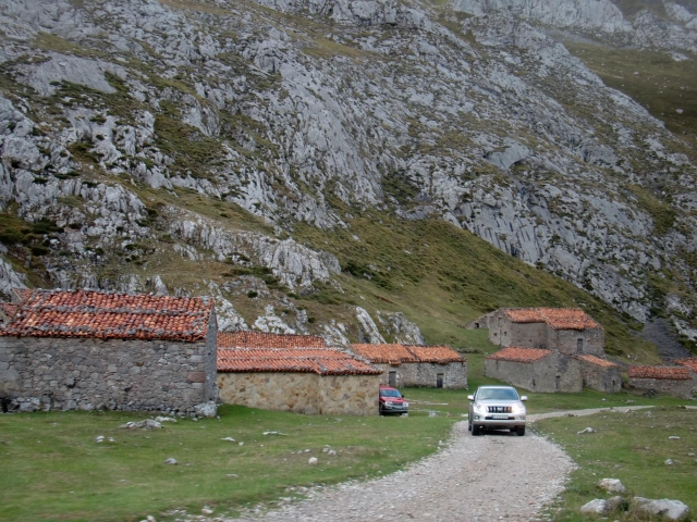 Pasando por una aldea