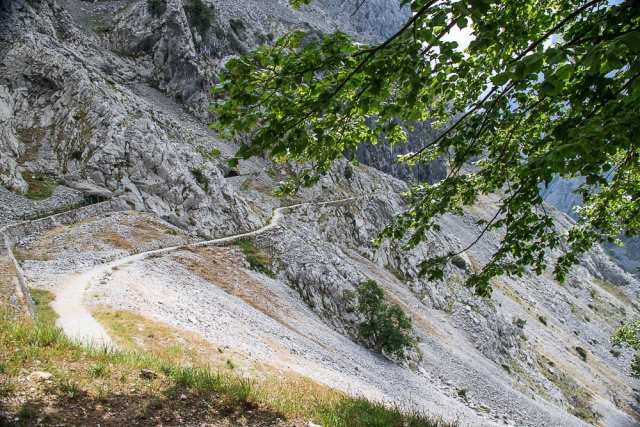  在阿斯图里亚斯徒步旅行欧洲之峰 