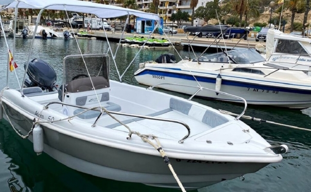  Our boat without a license 