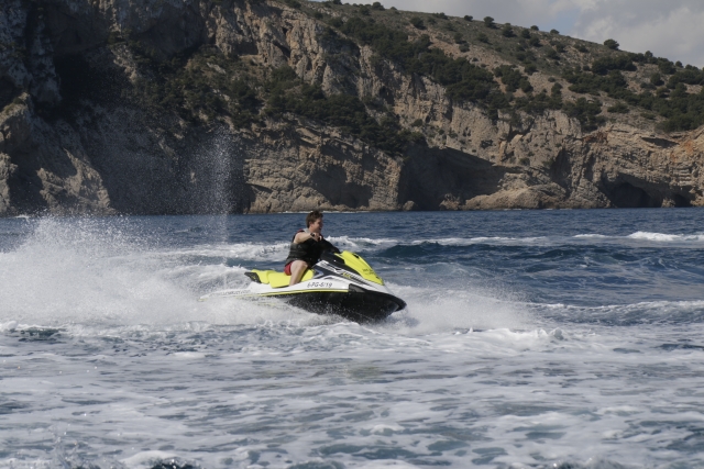 Paseo en jet ski Costa Brava