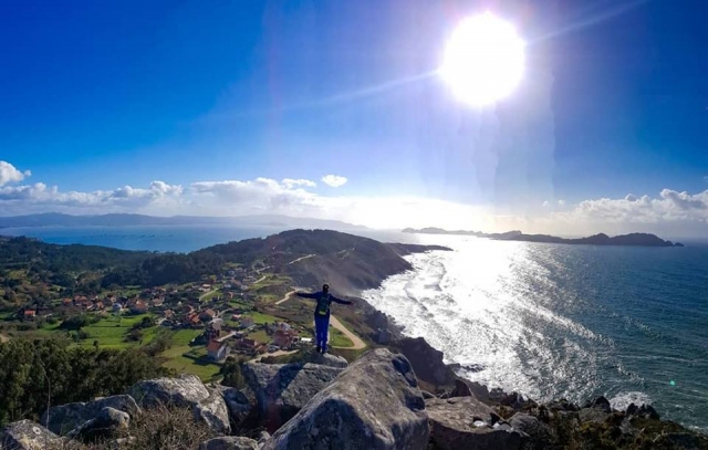 Vistas espectaculares de la costa