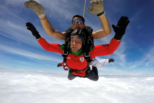 Salto a 4.000 metros de altura