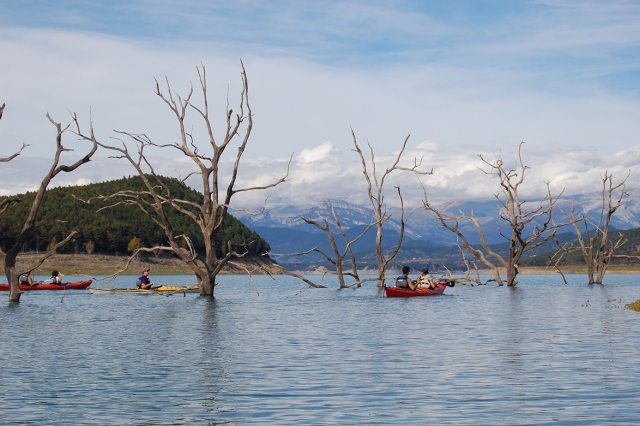 Kayak in Aínsa 