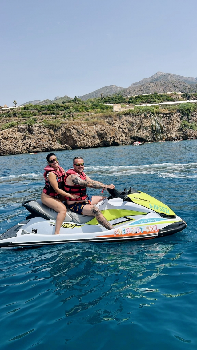 Opinión de Samuel sobre Ruta en moto de agua al Balcón de Europa, 1 hora