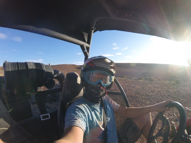 Selfie en el buggy