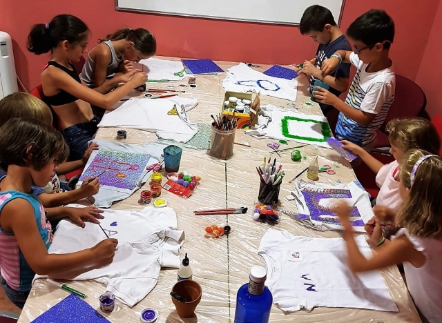  Kunstworkshop in Rivas 