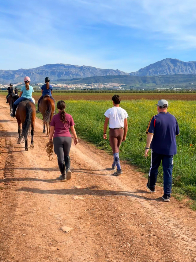  Découvrez les sentiers d'Antequera en marchant à cheval 