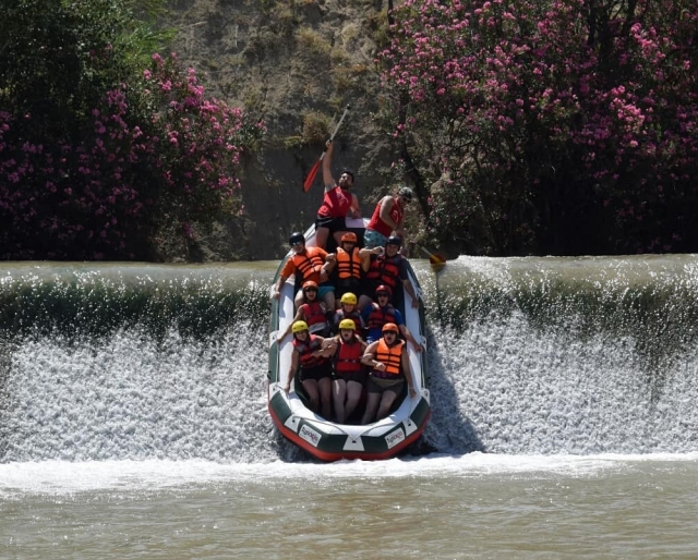 Rápidos en el río Segura