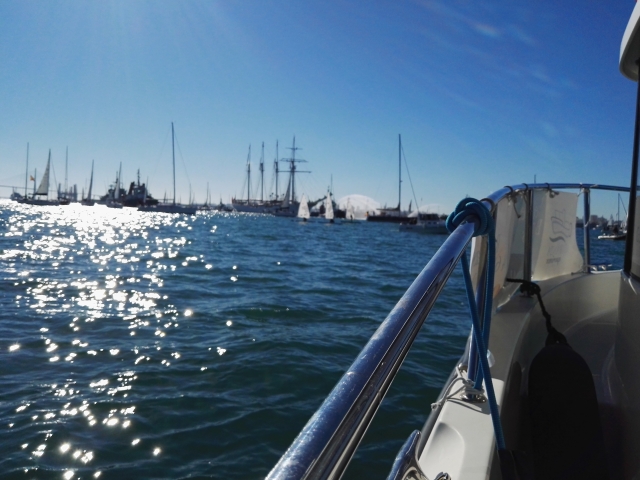  Abschied von J. S. Elcano 