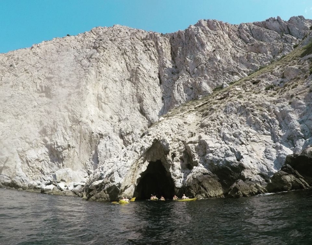  Percurso às grutas 