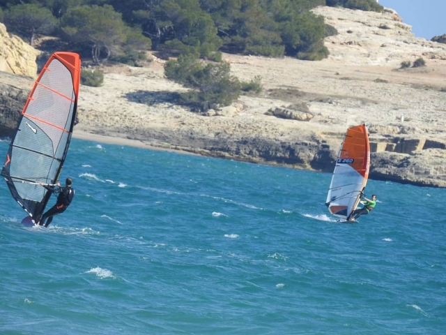 Windsurf en Altafulla