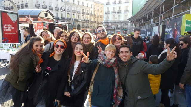  Urban gymkhanas in Madrid 