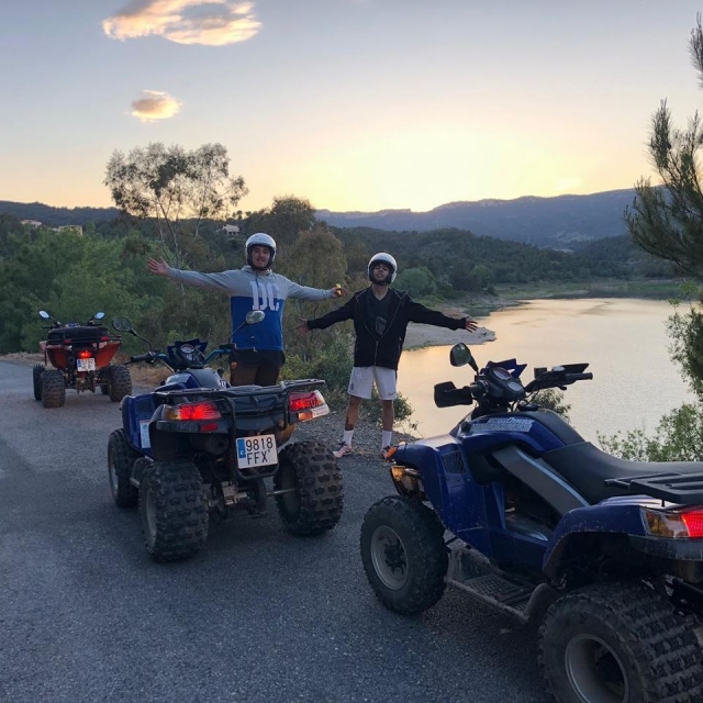  Quad route for groups of 2 hours in Salou 