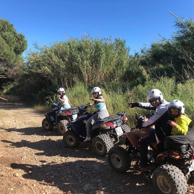  Two-seater quad excursion through Mont Roig del Camp 