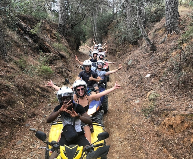  Quad excursion for groups in Salou 