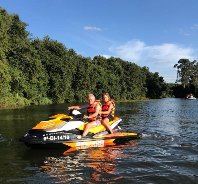 Moto d'acqua a Santander 