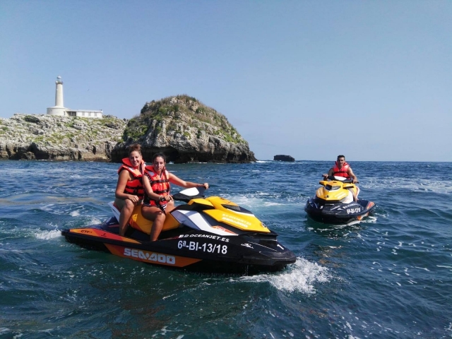  Scopri Santander su una moto d'acqua 