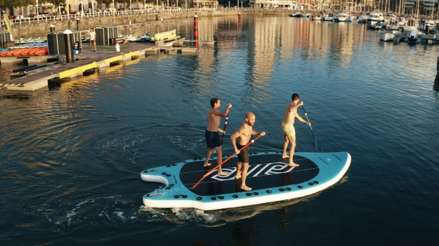  Remando a bordo del Big SUP 