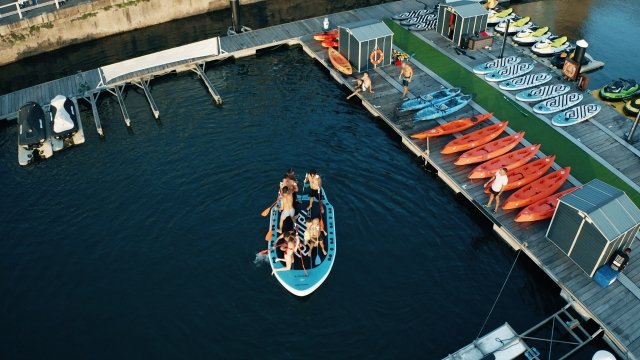  Partenza dal porto di Gijón sul Big SUP 