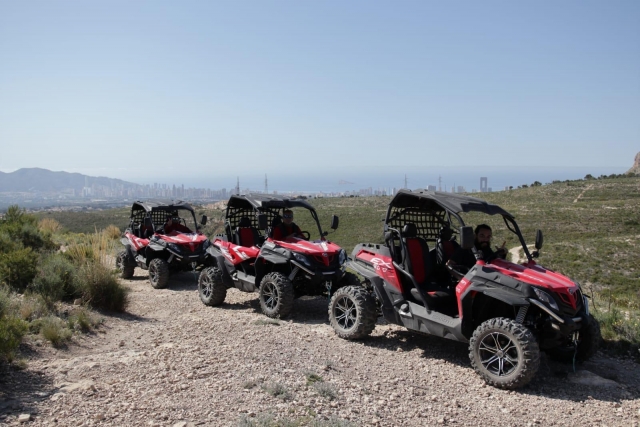 Ruta con buggies por Villajoyosa