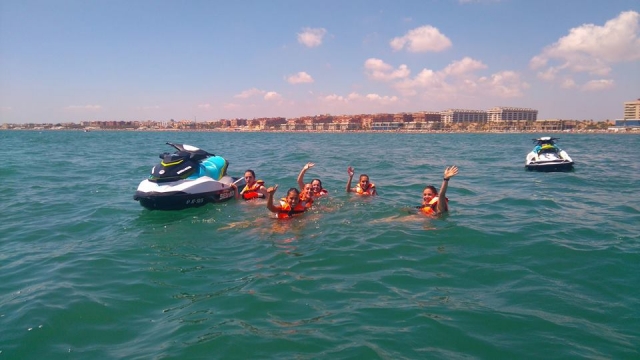 Un baño en el Mediterráneo