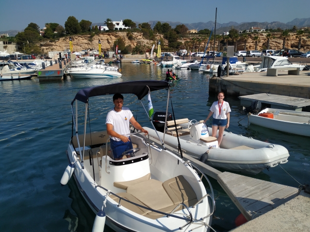  Unsere Boote in Port Calafat 