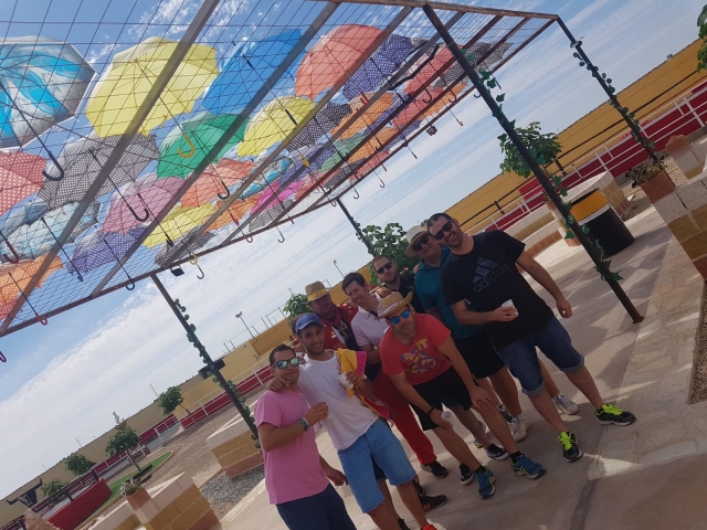 Compañeros de trabajo en nuestra finca
