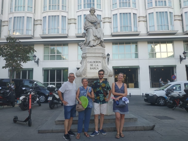  Guided tour of the Barrio de las Letras 