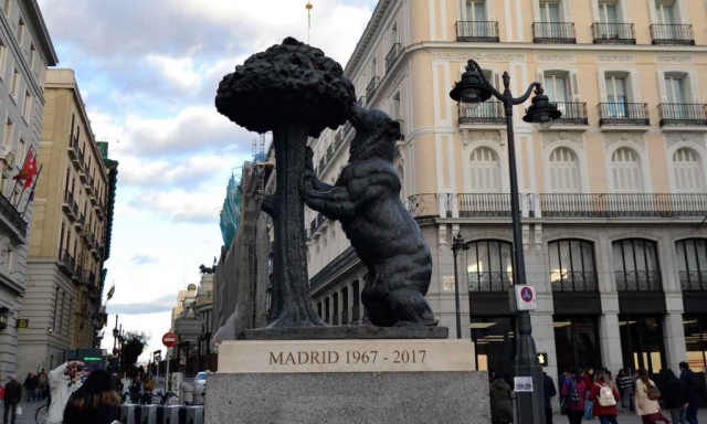 The Madroño bear is a must-see in the capital 