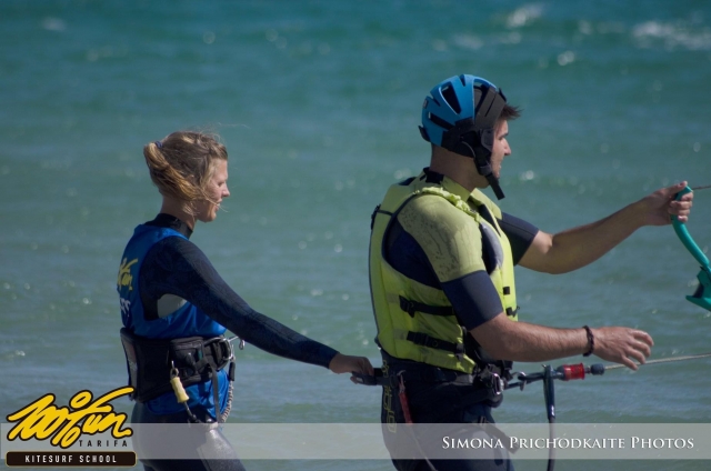 Kitesurf sulla costa di Tarifa 
