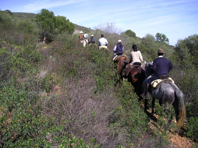 Excursiones a caballo por los campos pacenses