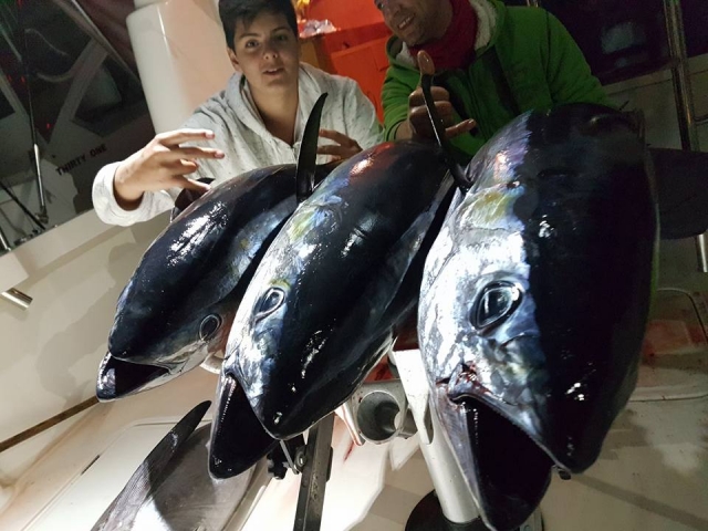  Family fishing in Tenerife 