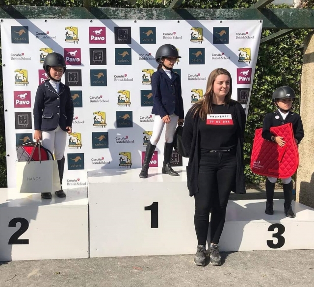  I nostri vincitori del concorso equestre di Arteixo 