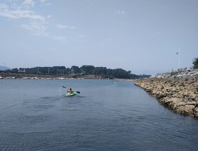 Paseo por la Bahía de Santander en kayak