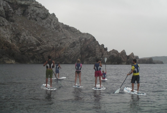  Gruppen-Paddelsurfkurs in Tarifa 