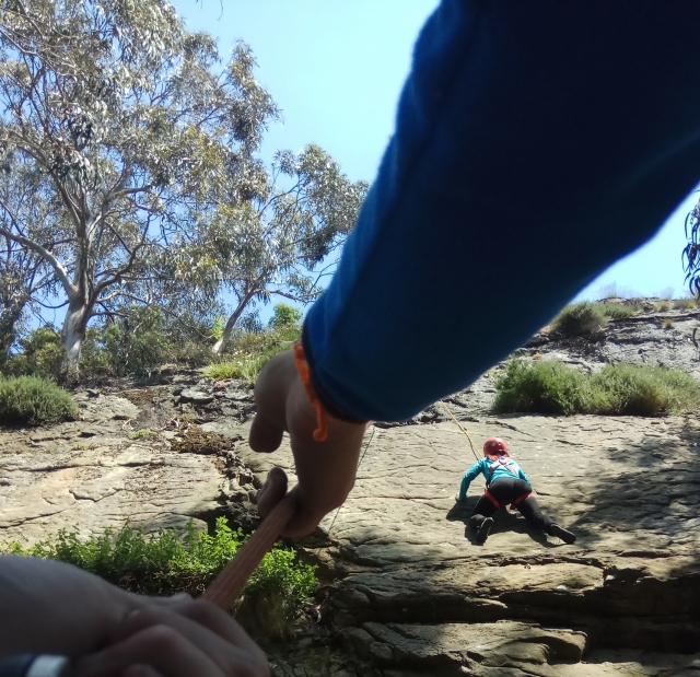 Escalada para menores en Getxo