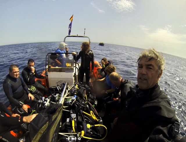 Preparados para la inmersión en mar abierto