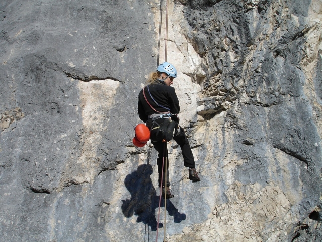 Descenso con cuerda