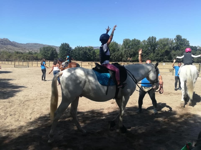 Actividad con caballos 