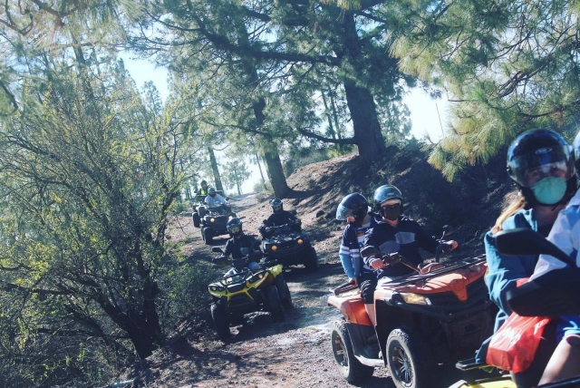 Ruta off road en quads