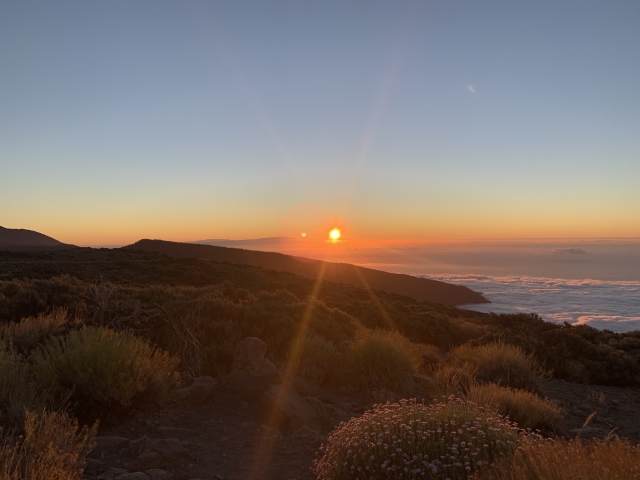 Atardecer en Tenerife