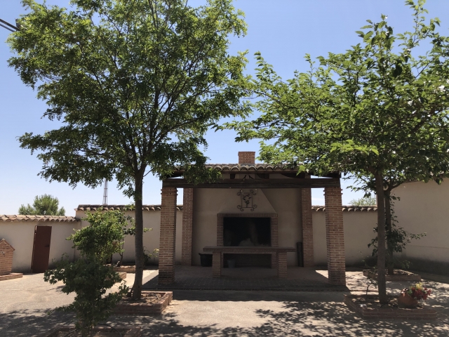Entrada a la finca