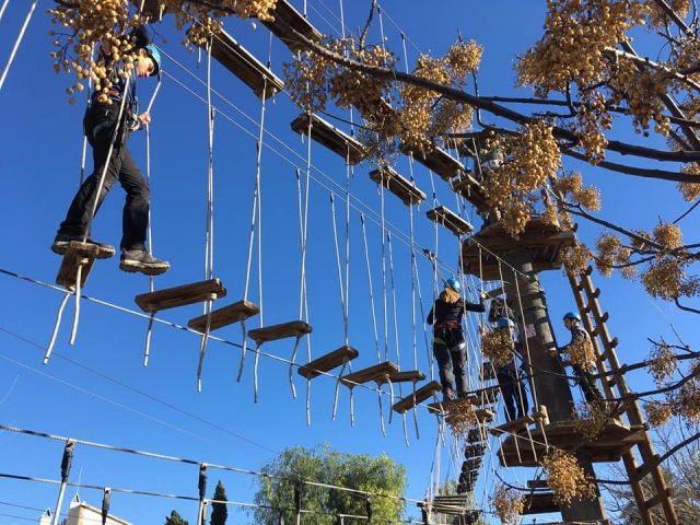 Parco multiavventura a Valencia con zipline 