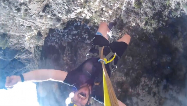  O melhor momento do bungee jumping