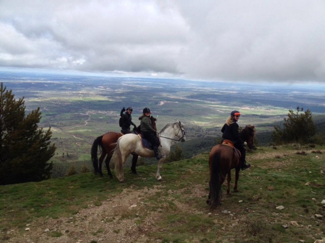  Equestrian lessons in the Sierra Norte of the capital 