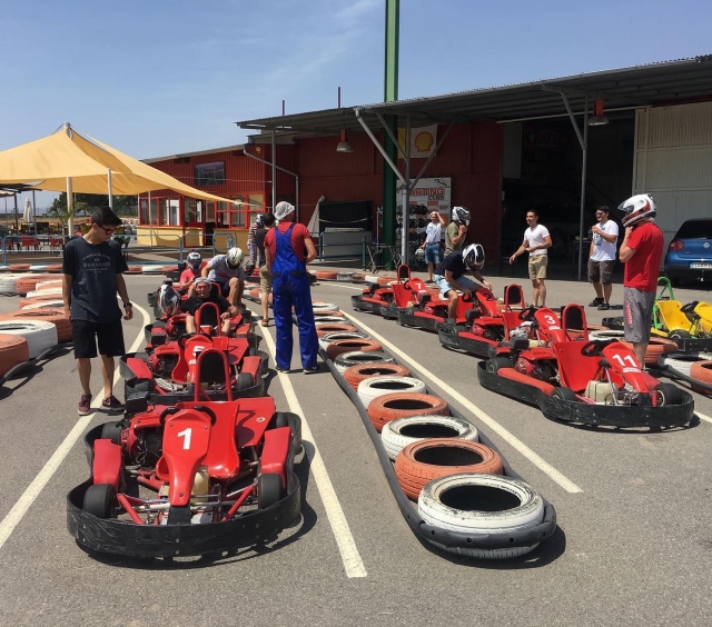 Circuito de karting en Cartagena